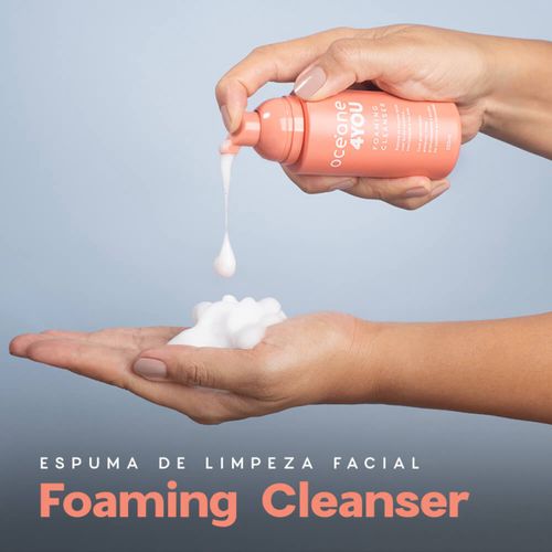 Espuma de Limpeza Facial com Ácido Salicílico - Foaming Cleanser 4you 100ml Não Espuma de Limpeza Facial com Ácido Salicílico - Foaming Cleanser 4you 100ml Não