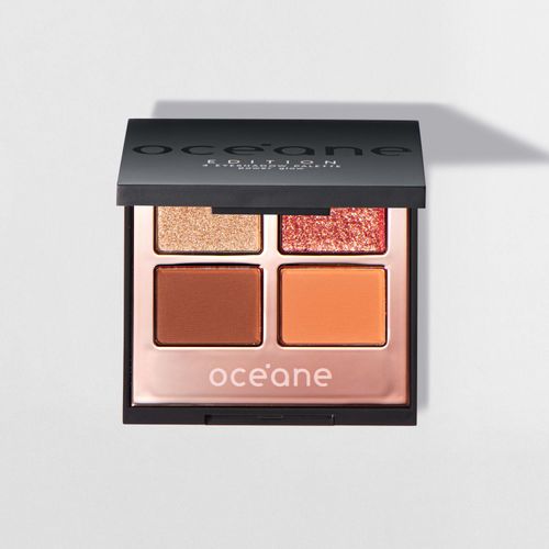 Paleta de Sombras – 4 Eyeshadow Palette Power Glow Océane Edition 4,5g Não