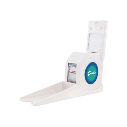 Estadiômetro Compacto Vertical de Parede MD Tipo Trena - 2m Estadiômetro Compacto Vertical de Parede MD Tipo Trena - 2m