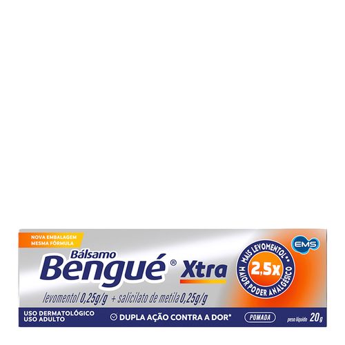 Analgésico E Anti-Inflamatório Bálsamo Bengué Xtra 20G Pomada