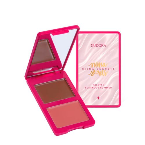 Paleta Multifuncional Eudora Niina Secrets Luminous Summer Cor 1 7g Cor 1
