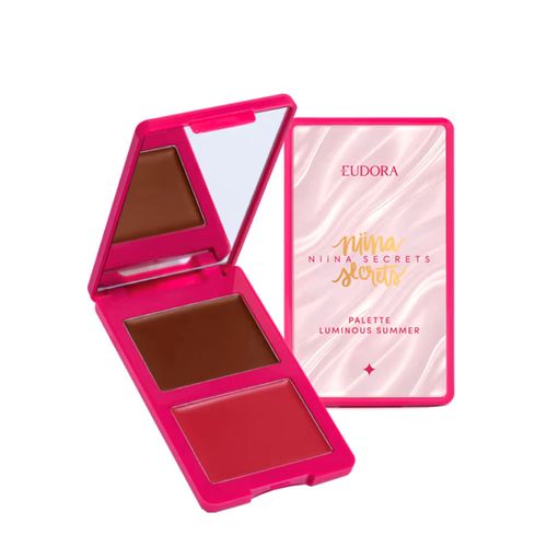 Paleta Multifuncional Eudora Niina Secrets Luminous Summer Cor 2 7g Cor 2