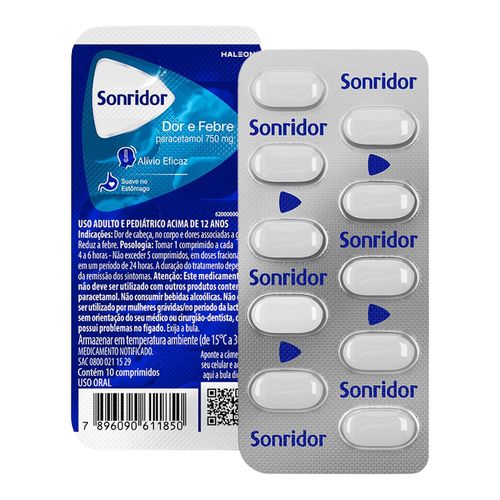 884707---Analgesico-e-Antitermico-Sonridor-Dor-e-Febre-750mg-10-Comprimidos 884707---Analgesico-e-Antitermico-Sonridor-Dor-e-Febre-750mg-10-Comprimidos