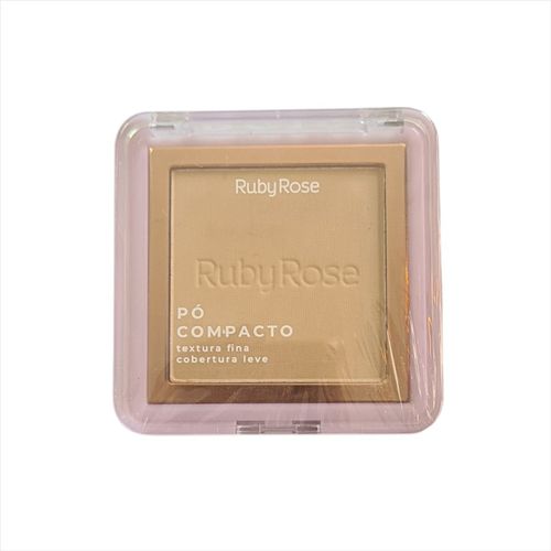 Ruby Rose Pó Compacto HB858 Textura Fina 7,5g pc30 Ruby Rose Pó Compacto HB858 Textura Fina 7,5g pc30