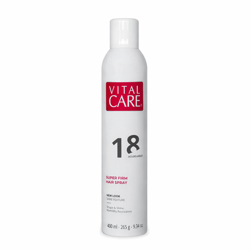 Vital Care 18h Super Firm Hair Spray - Spray Fixador 400ml 400ml Vital Care 18h Super Firm Hair Spray - Spray Fixador 400ml 400ml