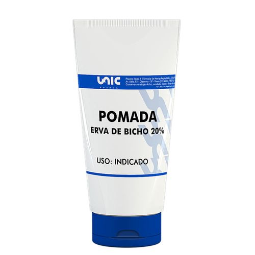Pomada Erva De Bicho  Para Hemorroida - 100Gr