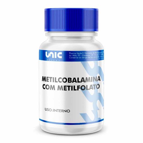 Metilcobalamina com Metilfolato 30 caps Metilcobalamina com Metilfolato 30 caps