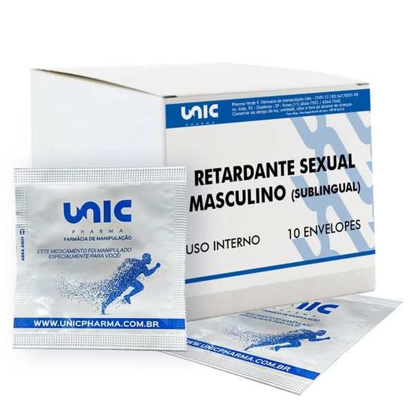 Retardante Sexual Masculino Sublingual 10 Envelopes