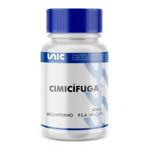 Cimicífuga Racemosa (Black Cohosh) 40Mg - 60 Cápsulas 60 Cápsulas Cimicífuga Racemosa (Black Cohosh) 40Mg - 60 Cápsulas 60 Cápsulas