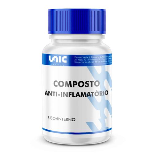 Composto Anti-Inflamatório Natural - 30 Cápsulas 30 Cápsulas