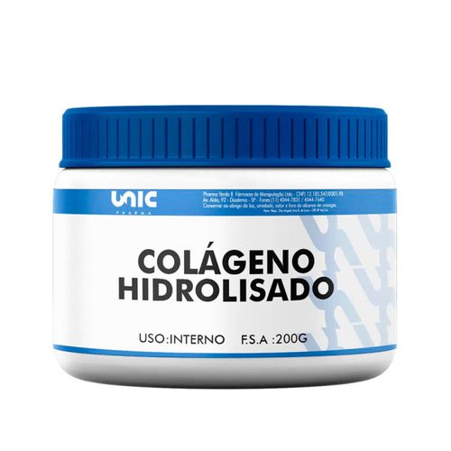 Colágeno hidrolisado puro em pó 200g Colágeno hidrolisado puro em pó 200g