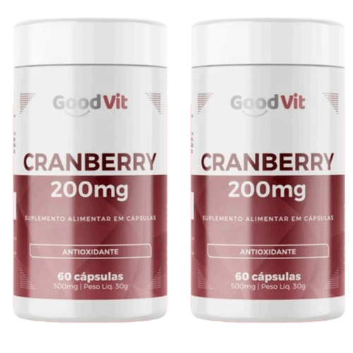 Kit C/2 Cranberry 200MG C/60 Cápsulas - Good Vit