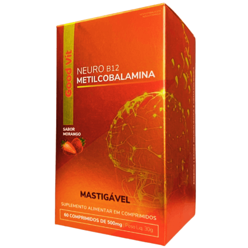 Neuro B12 Metilcobalamina Nervos 60 Comprimidos Good Vit