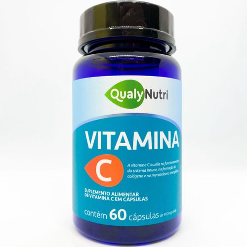Vitamina C 500MG C/60 Cápsulas - QualyNutri Vitamina C 500MG C/60 Cápsulas - QualyNutri