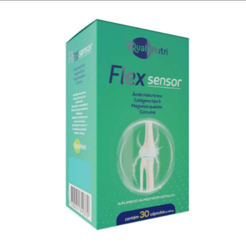 Flex Sensor Articulações Dores 30 Cápsulas Qualy Nutri Flex Sensor Articulações Dores 30 Cápsulas Qualy Nutri