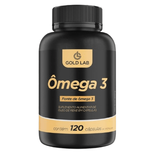Ômega 3 com 120 Cápsulas Gold Lab
