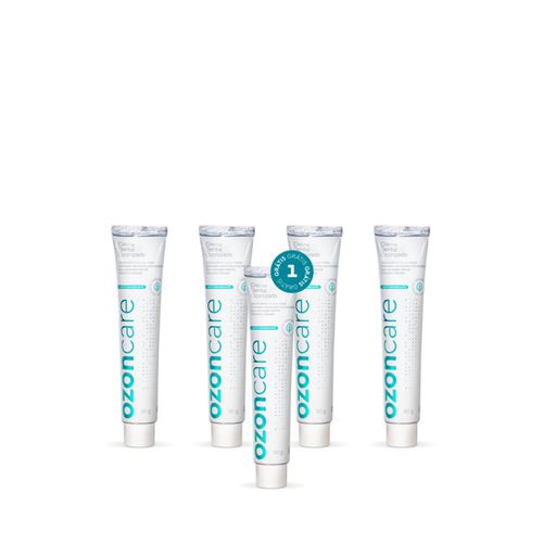 Kit Creme Dental Ozonizado - 90g - Pague 4 Leve 5!