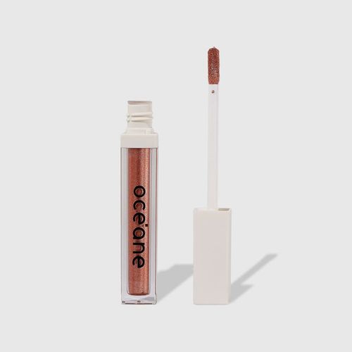 Sombra Líquida Pêssego - Shine & Glow Liquid Eyeshadow Soft Peach Océane Limited 4,2g Não Sombra Líquida Pêssego - Shine & Glow Liquid Eyeshadow Soft Peach Océane Limited 4,2g Não