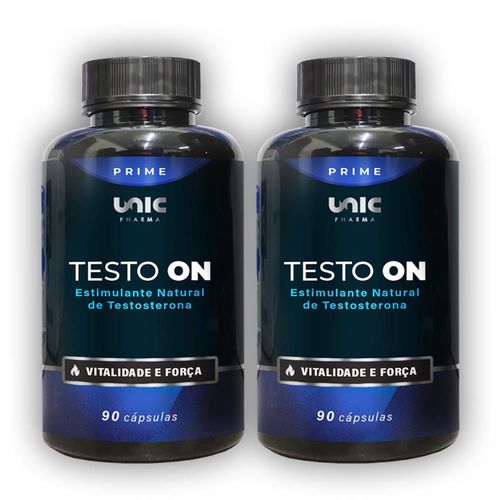 Kit 2 Testo On Estimulante de Testosterona  90 cáps