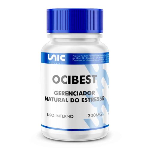 Ocibest - Gerenciador natural do Estresse - 300mg  60Cáps