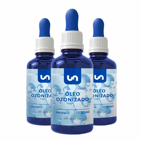 Kit 3 Óleo ozonizado - 30ml Kit 3 Óleo ozonizado - 30ml