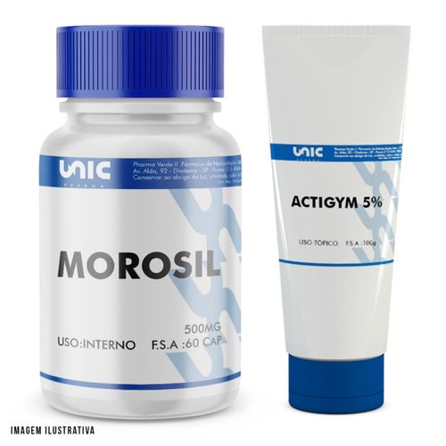 Morosil 60 cápsulas + Actigym 100g