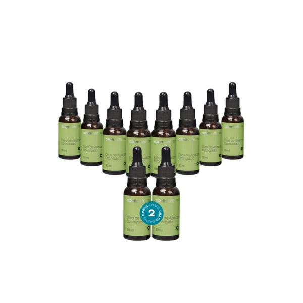 Kit Óleo de Abacate Ozonizado - 30mL - Pague 8 Leve 10