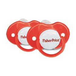 Chupeta Fisher Price 1106 Fase 1 0-6 Meses 2 Unidades