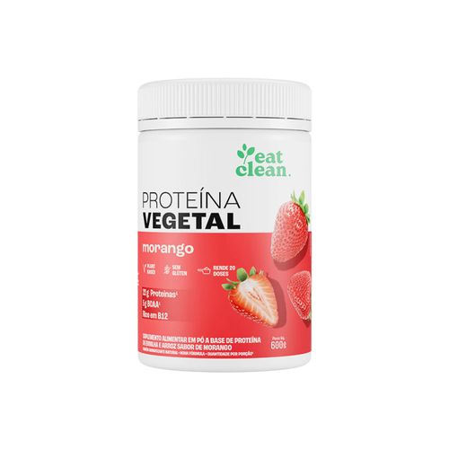 Proteína Vegetal Morango - 600G Morango - 600G