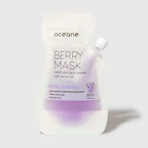 Máscara Facial com Frutas Silvestres - Berry Mask 35ml Não Máscara Facial com Frutas Silvestres - Berry Mask 35ml Não