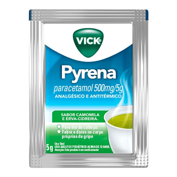 Analgésico e Antitérmico Vick Pyrena 500mg/5g 5g Camomila