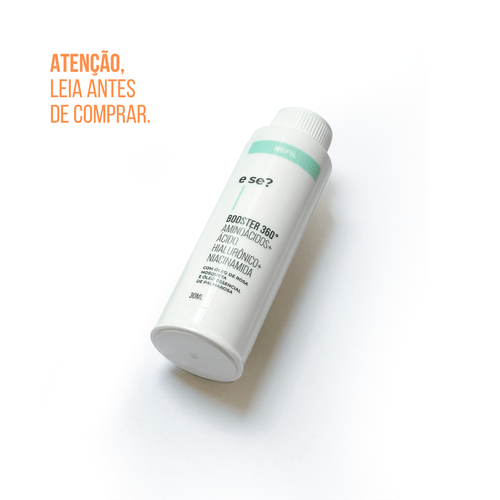 Refil - Hidratante Facial Booster 360º - Aminoácidos + Ácido Hialurônico + Niacinamida - 30ml