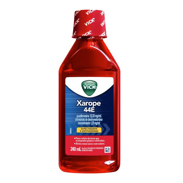 Expectorante Vick 44E 240ml Xarope