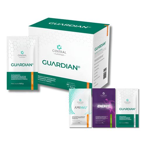 Guardian Tangerina-30 Sachês+ Amostras - Central Nutrition Guardian Tangerina-30 Sachês+ Amostras - Central Nutrition