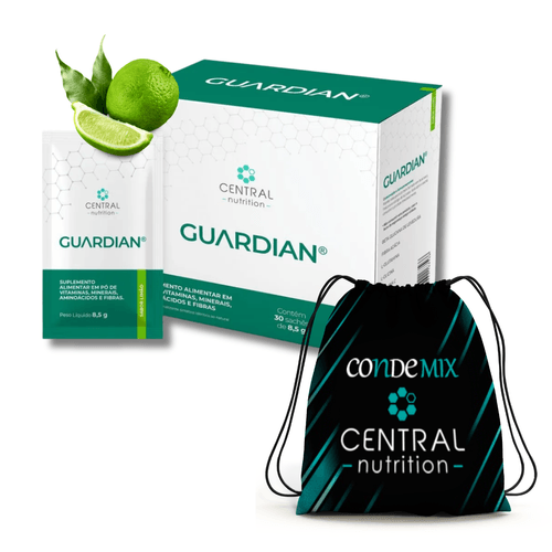 Guardian 30 Sachês 8,5g Sabor Limão + Mochila Conde Mix De Brinde Guardian 30 Sachês 8,5g Sabor Limão + Mochila Conde Mix De Brinde