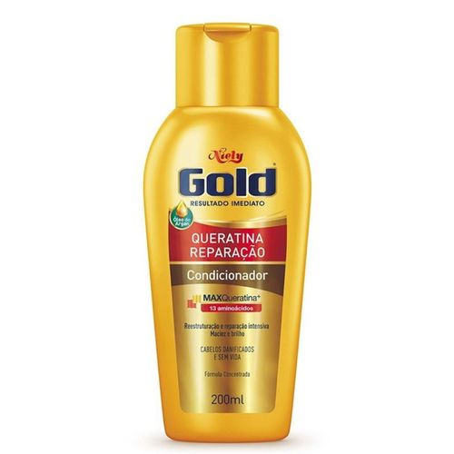 Condicionador Niely Gold Reconstrução Potente 200ml