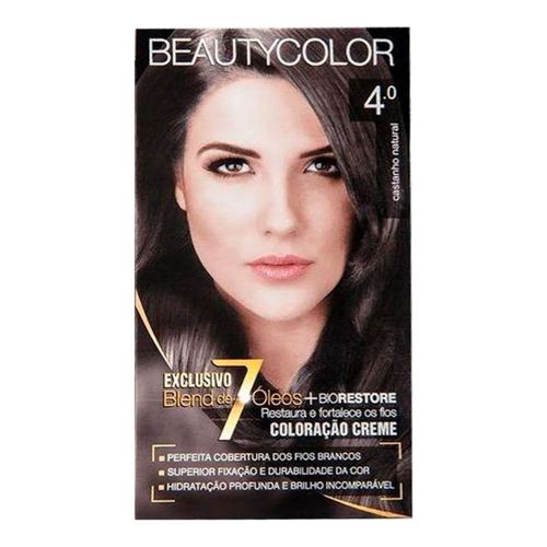 Coloração Beautycolor 4.0 Castanho Natural Coloração Beautycolor 4.0 Castanho Natural