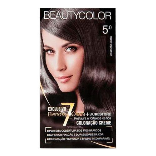 Coloração Beautycolor 5.0 Castanho Claro Coloração Beautycolor 5.0 Castanho Claro