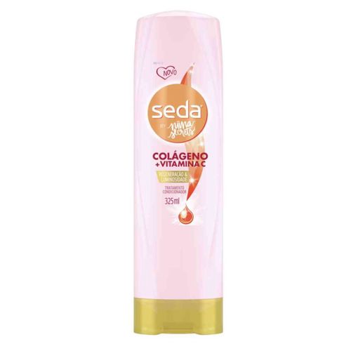 Condicionador Seda By Niina Secrets Colágeno + Vitamina C 325ml Condicionador Seda By Niina Secrets Colágeno + Vitamina C 325ml
