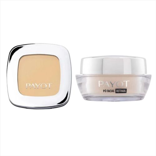 Kit Payot Pó Compacto Retinol Cor:20 + Pó Solto Translucido Kit Payot Pó Compacto Retinol Cor:20 + Pó Solto Translucido