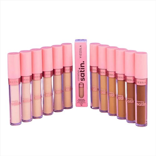 Vizzela Corretivo Liquído Satin 5g 2 Vizzela Corretivo Liquído Satin 5g 2