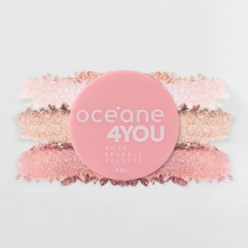 Trio de Sombras - Rose Sparkle Palette 4you 4,6g Não Trio de Sombras - Rose Sparkle Palette 4you 4,6g Não