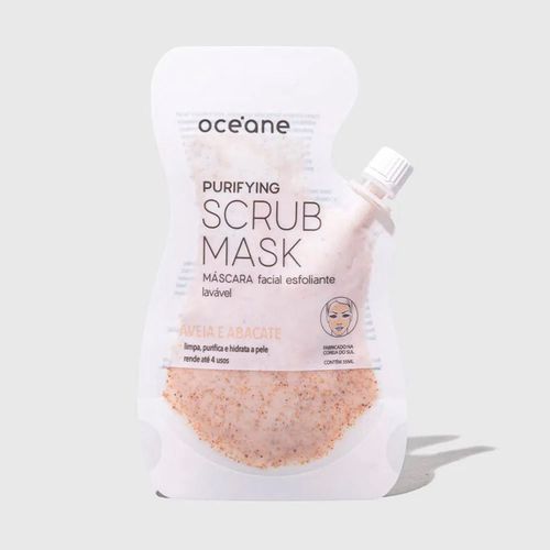 Máscara Facial Esfoliante de Aveia e Abacate - Purifying Scrub Mask 35ml Não Máscara Facial Esfoliante de Aveia e Abacate - Purifying Scrub Mask 35ml Não