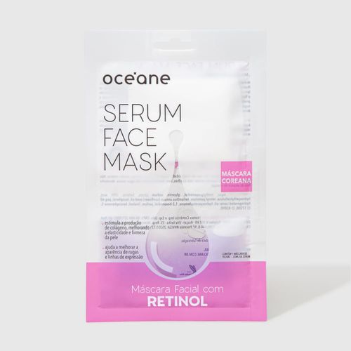 Máscara Facial com Retinol - Serum Face Mask 20ml Não