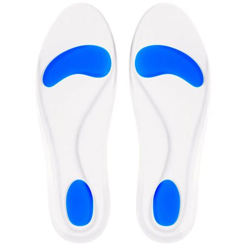 Palmilha em Silicone com Arco Terapêutico e Ponto Azul Hidrolight 43/44