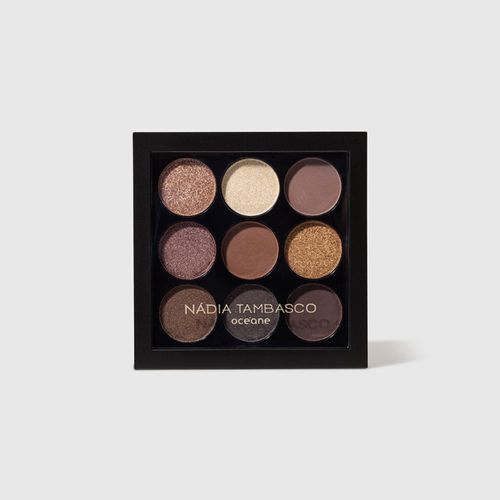 Paleta de Sombras Nádia Tambasco By Océane - To Go Basic 7,2g Sim Paleta de Sombras Nádia Tambasco By Océane - To Go Basic 7,2g Sim