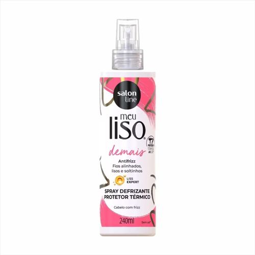 Salon Line Meu Liso de Mais Spray Protetor Térmico 240ml
