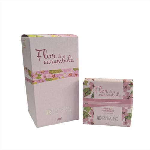 Kit L'occitane Carambola Colônia + Sabonete Perfumado Kit L'occitane Carambola Colônia + Sabonete Perfumado