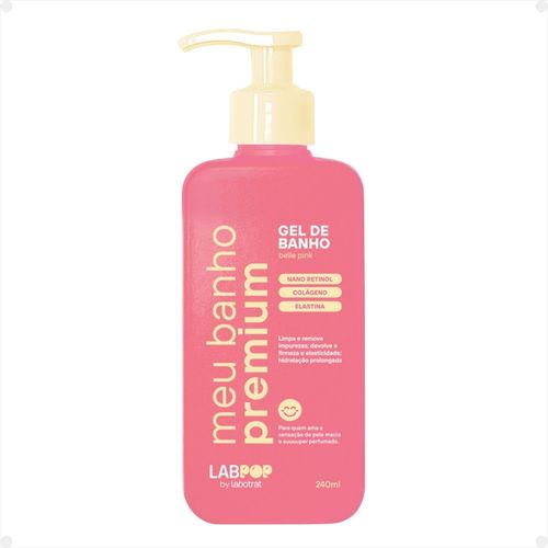 Labotrat Meu Banho Premium Belle Pink Gel de Banho 240g