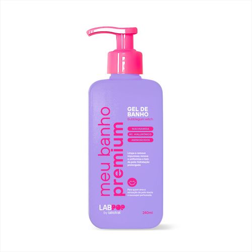 Labotrat Meu Banho Premium Bubblegum Witch Gel de Banho 240g Labotrat Meu Banho Premium Bubblegum Witch Gel de Banho 240g